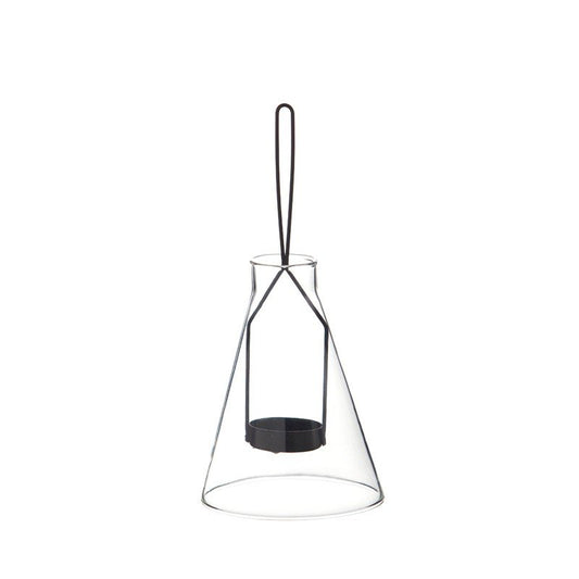 Lamp - Crystal hanging terrarium 10.3cm.