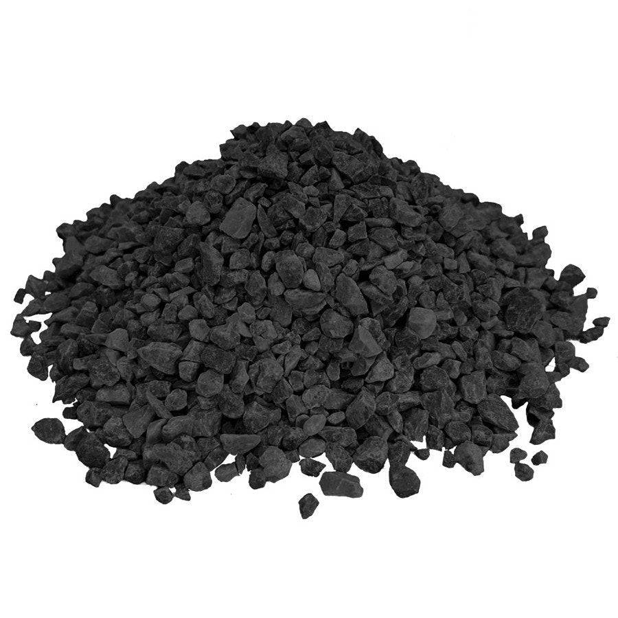 black gravel